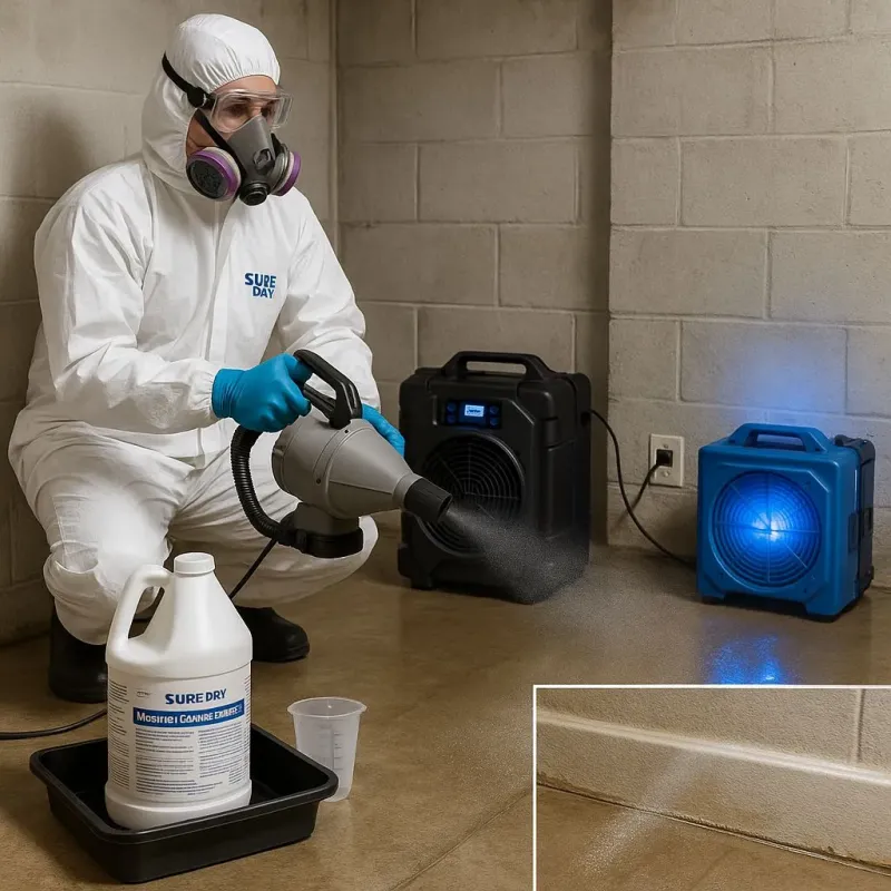 Sanitization and Odor Removal process in South Gastonia, NC