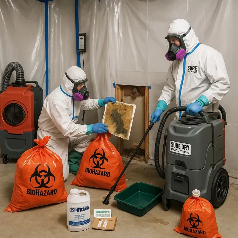 Contaminated Water Handling Protocols process in South Gastonia, NC